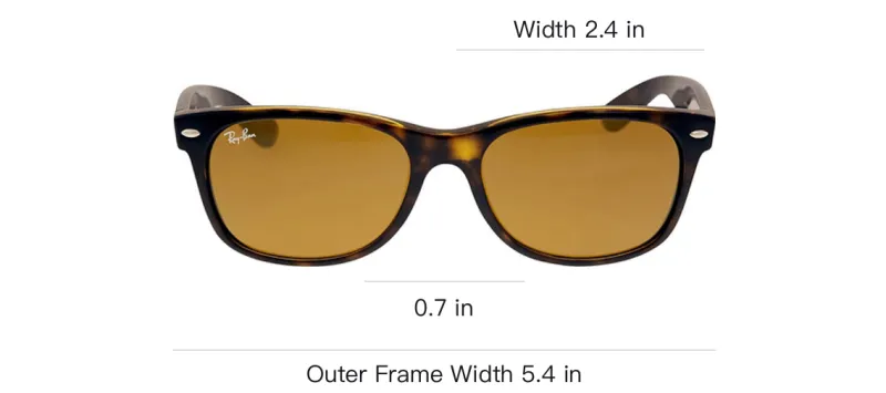 RayBan Nylon Square Sunglasses Unisex Tortoiseshell-2