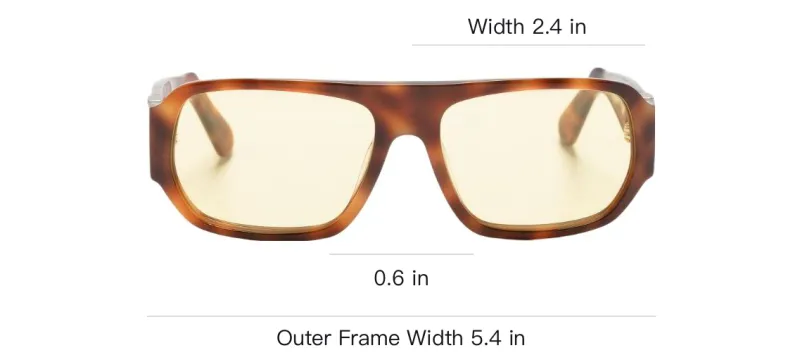 GCDS Tortoiseshell Oversize frame Sunglasses-3