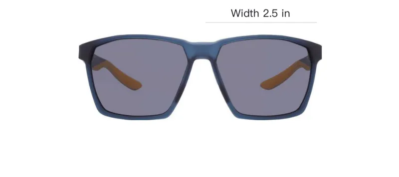 Nike Plastic Irregular Shape Sunglasses Unisex Blue-1