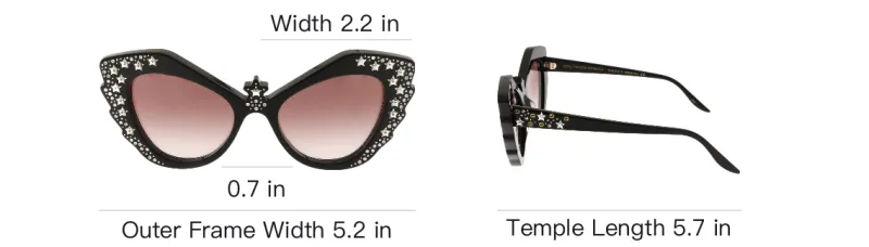 GUCCI Cat Eye Sunglasses-3