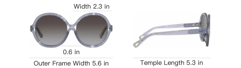 Chloé Sunglasses Women's Black Gradient-4