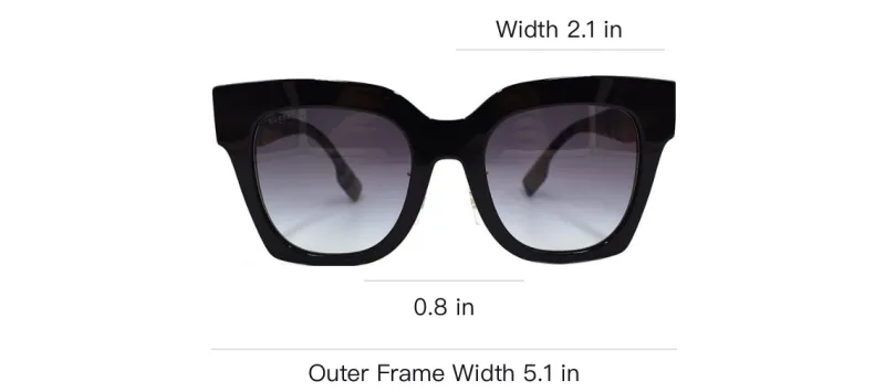 Burberry Vintage Check Square-frame Sunglasses-3