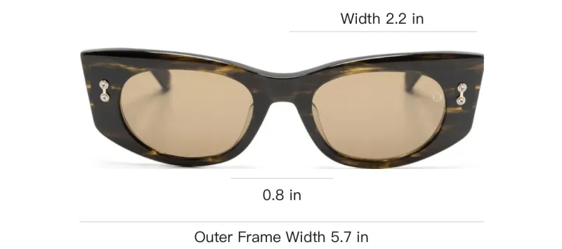 Akoni Aquila Oval frame Sunglasses-2