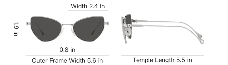 Swarovski Cat Eye Frame Sunglasses-4