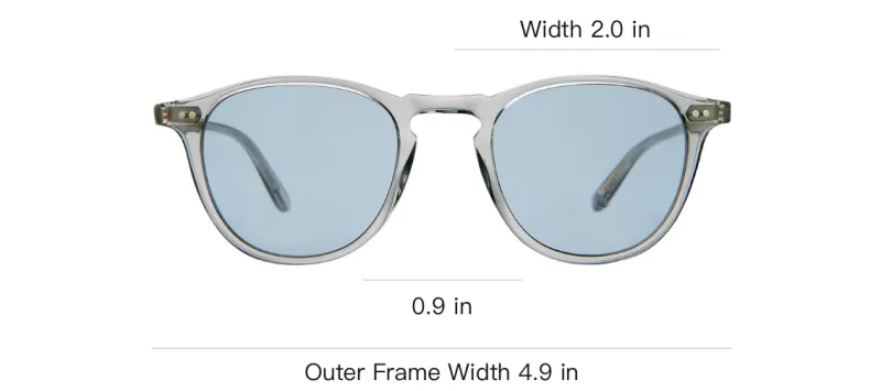 GARRETT LEIGHT Hampton Round frame Sunglasses-2