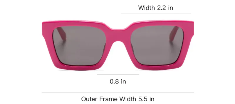 OFF WHITE Palermo Square Sunglasses-2