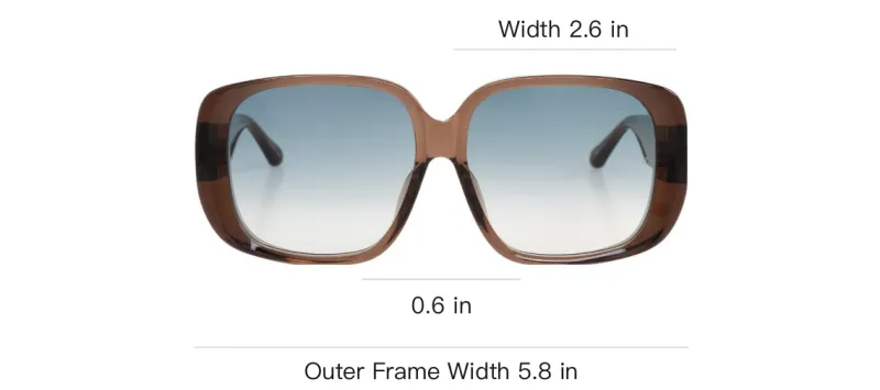 Linda Farrow Astrid Square Frame Sunglasses-1