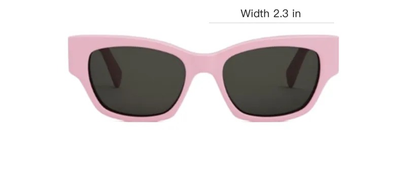 CELINE Rectangular Frame Sunglasses-4