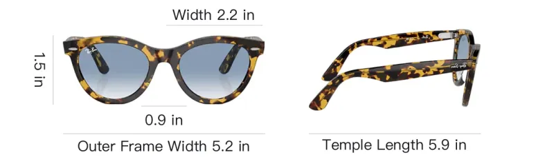 RayBan Wayfarer Way Round frame Sunglasses-3