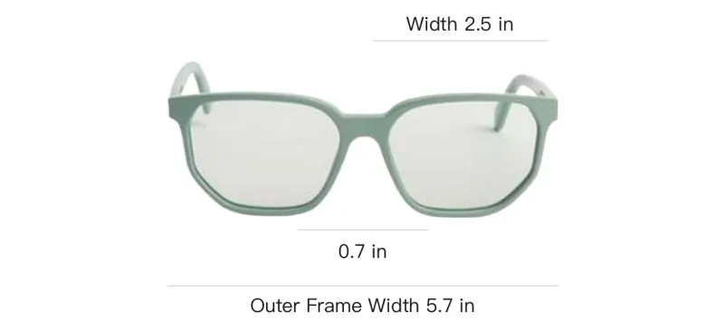 OFF WHITE Optical Style 39 Geometric Frame Glasses-2