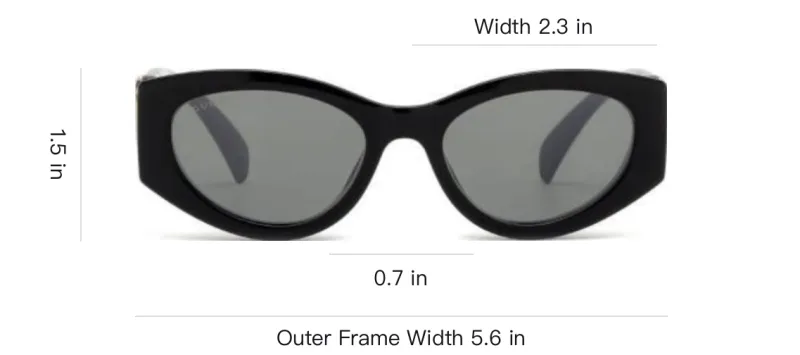 GUCCI Plastic Oval Sunglasses Unisex Black-2