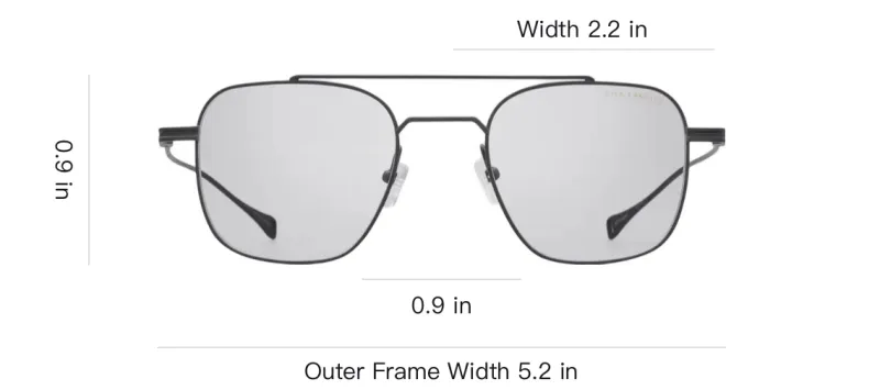 DITA Artoa.27 Square frame Glasses-2