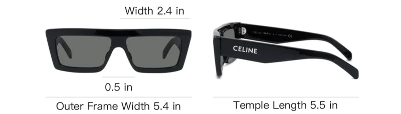 CELINE Square Frame Sunglasses-3