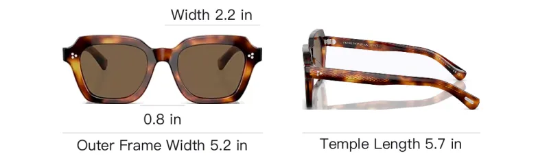 Oliver Peoples Kienna Square frame Sunglasses-6