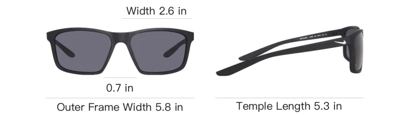 Nike Valiant Square Frame Sunglasses-4