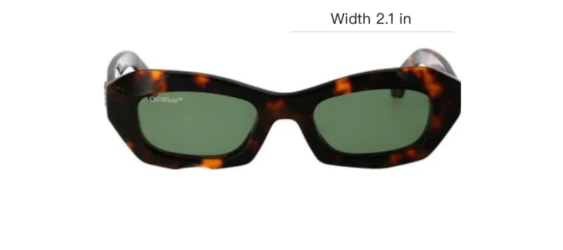 OFF WHITE Venezia Rectangular Frame Sunglasses-4