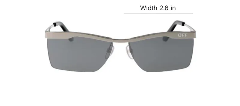 OFF WHITE Rimini Square Frame Sunglasses-4