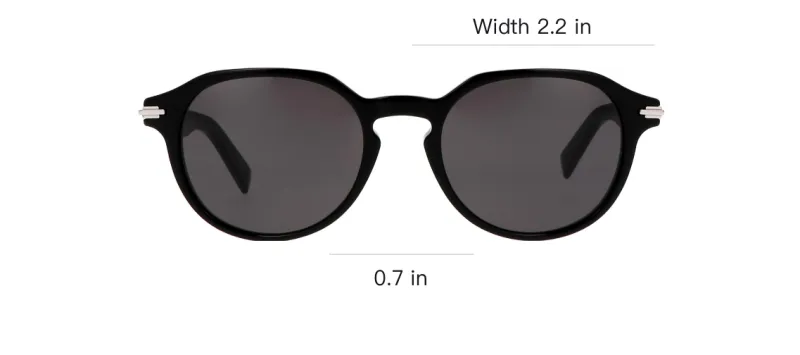 DIOR Round Frame Sunglasses-3