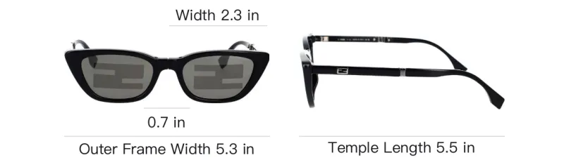FENDI Cat-Eye Frame Sunglasses-4