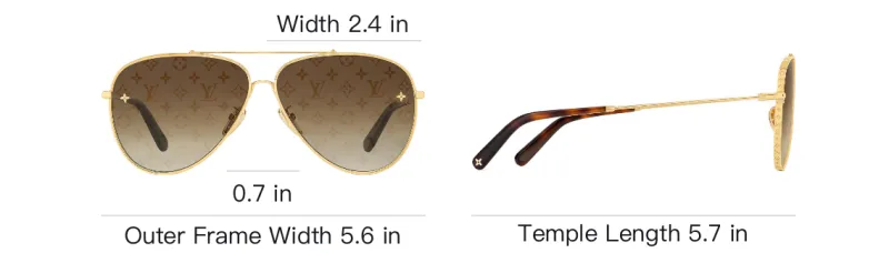 LOUIS VUITTON The Lv Pilot Sunglasses-3