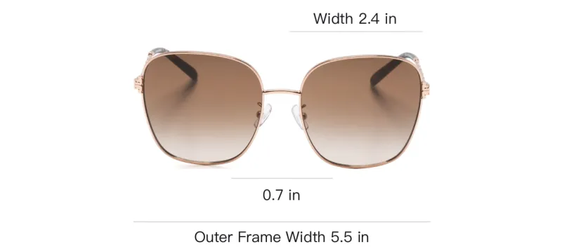 TORY BURCH Oversized Square-frame Sunglasses-3