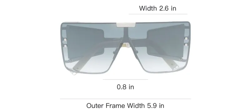 BALMAIN Wonder Boy Oversized-frame Sunglasses-2