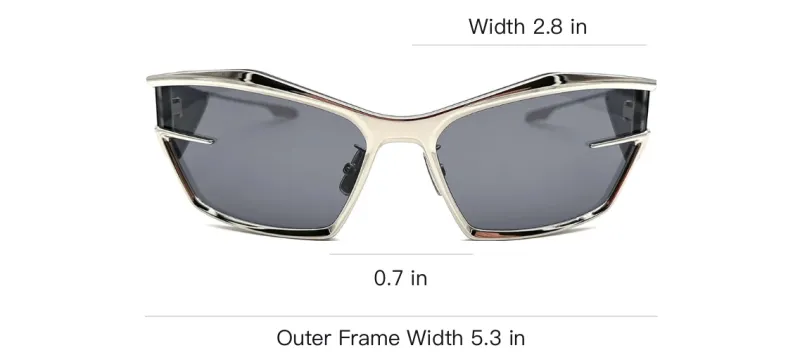 Givenchy Rectangle Frame Sunglasses-3