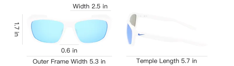 Nike Injection Molding Square Sunglasses Unisex-5