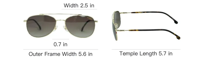 CARRERA Aviator Sunglasses Men's Tortoiseshell-3