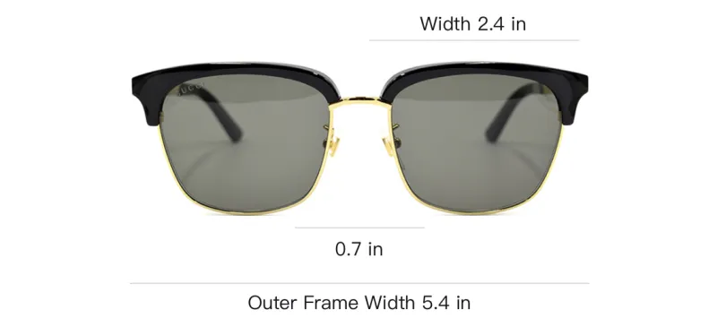GUCCI Square Frame Sunglasses-3