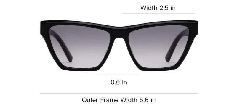 SAINT LAURENT Cat Eye Sunglasses-2