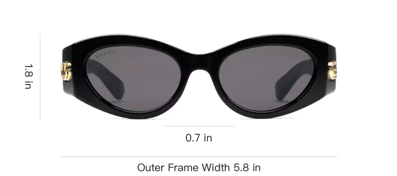 GUCCI Cat-Eye Framed Sunglasses-4
