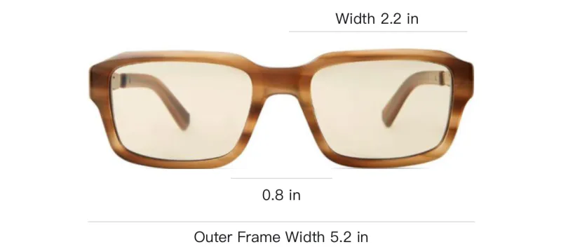 Mr. Leight Acetate Rectangular Sunglasses Men's Tortoiseshell-2