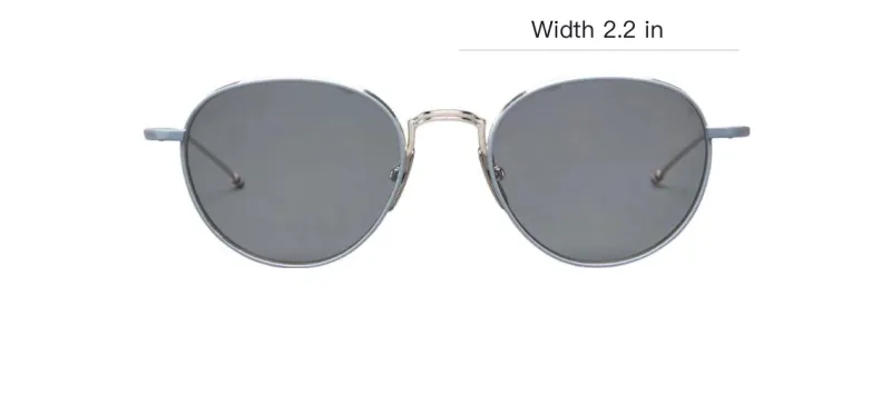 THOM BROWNE Round frame Sunglasses-2