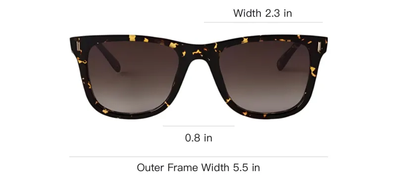 Mulberry Resin Acetate Square Sunglasses Women's Tortoiseshell-3