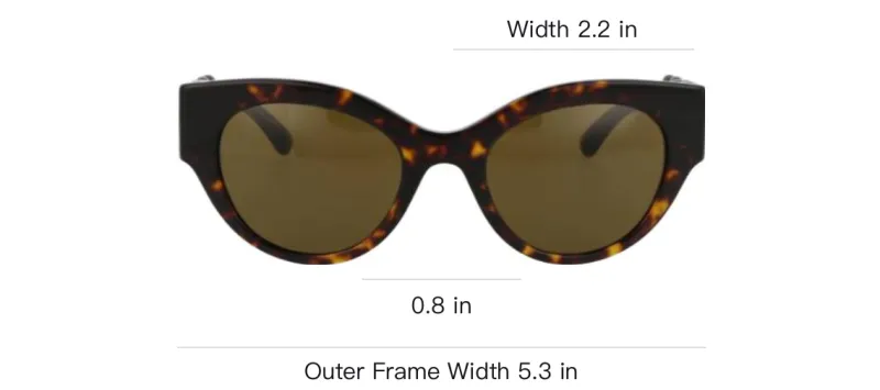 VERSACE Cat Eye Sunglasses-2