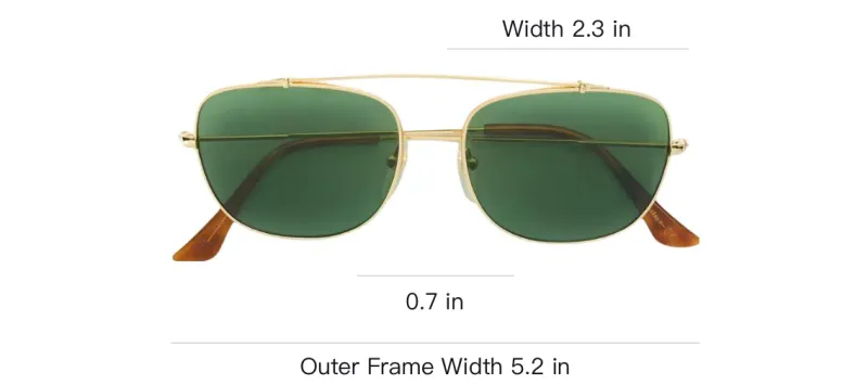 Retrosuperfuture Primo Green Sunglasses-3