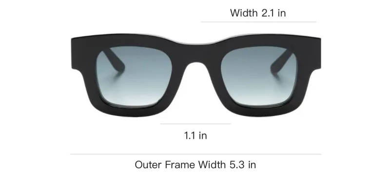 Thierry Lasry Insanity Square frame Sunglasses-3