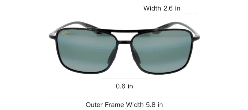 Maui Jim Kaupo Gap Square frame Sunglasses-3