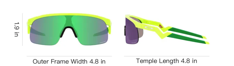 Oakley Irregular Shape Sunglasses Kids' Yellow-8