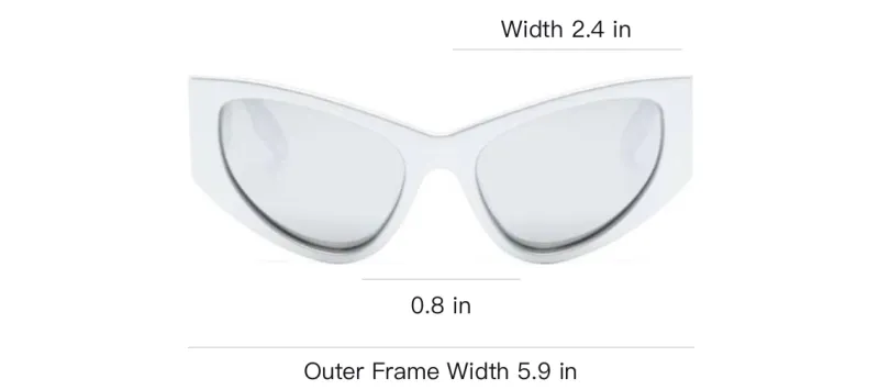 Balenciaga Cat Eye Frame Sunglasses-2