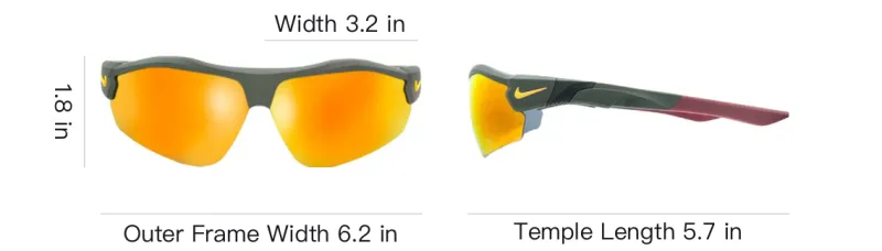 Nike Irregular Shape Sunglasses Men Multicolor-3