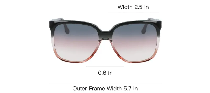 Victoria Beckham Butterfly Sunglasses Women's Black-3