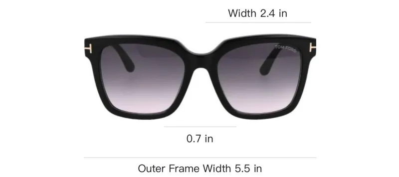 TOM FORD Selby Square Frame Sunglasses-2