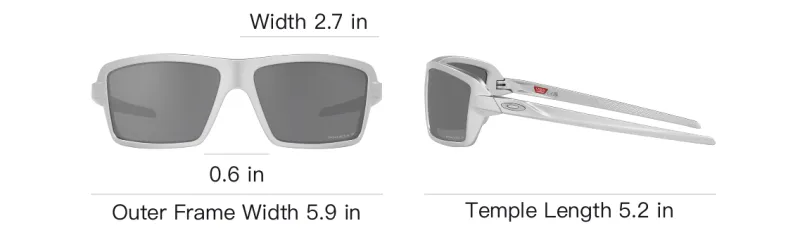 Oakley Cables Square frame Sunglasses-4
