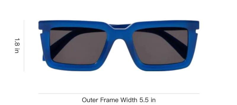 OFF WHITE Tucson Square Sunglasses-2
