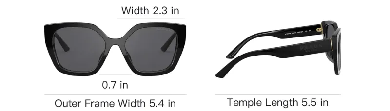 PRADA Cat Eye Frame Sunglasses-3