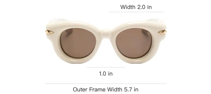 LOEWE Inflated Round Sunglasses-2