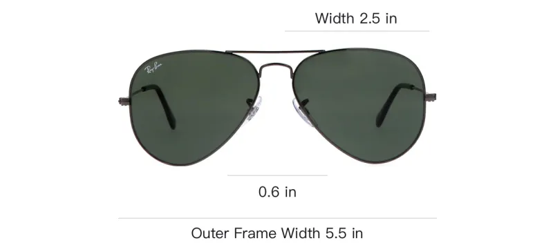 RayBan Aviator frame Sunglasses-3