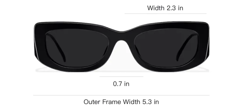 PRADA Rectangular Frame Sunglasses-5